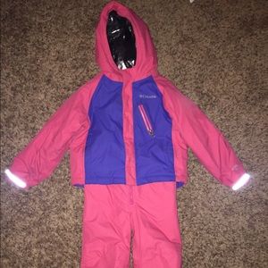Columbia toddler/kids snowsuit